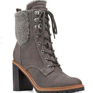 Nine West Perry Heel Ankle Boots 8.5